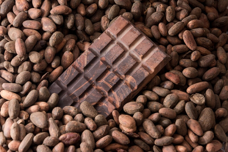 From cocoa bean to bar